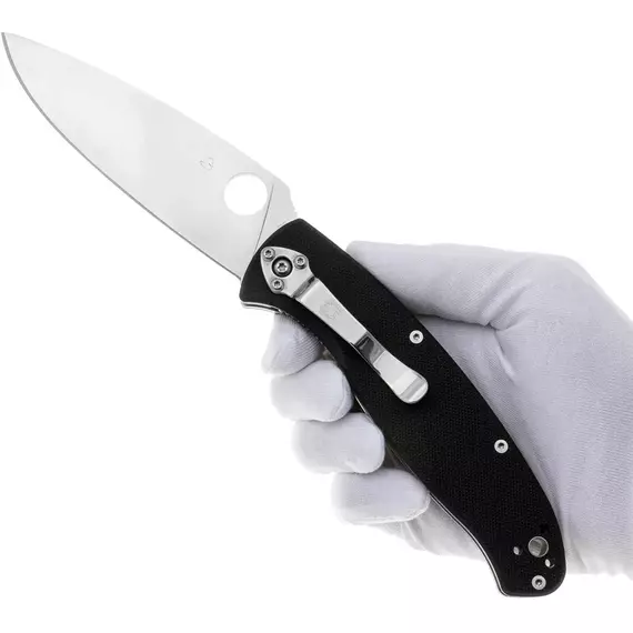 Ніж Spyderco Resilience 8Cr13MoV, G-10 к:black, фото 
