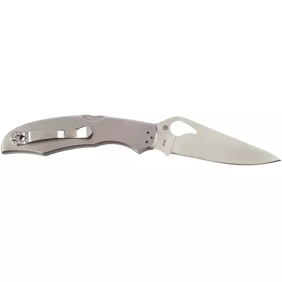 Ніж Spyderco Byrd Cara Cara 2, 8Cr13MoV, Stainless Steel к:gray, фото , изображение 3