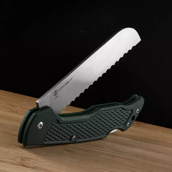 Ніж Ontario Knife Camp Plus Bread к:green, фото , изображение 5