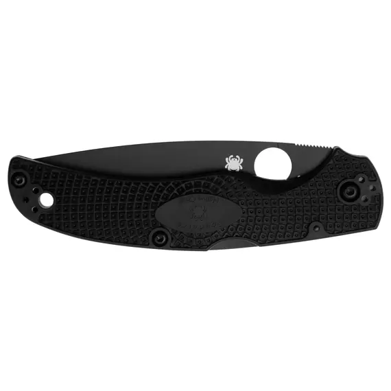 Ніж Spyderco Native Chief Black Blade, CTS BD1N, FRN к:black, фото , изображение 3