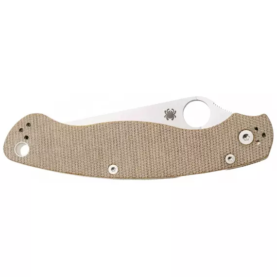 Ніж Spyderco Military 2, Micarta к:brown, фото , изображение 4