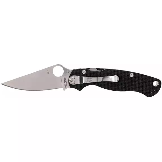 Ніж Spyderco Para Military 2 Left Handed, CPM S45VN, G10 к:black, фото , изображение 2