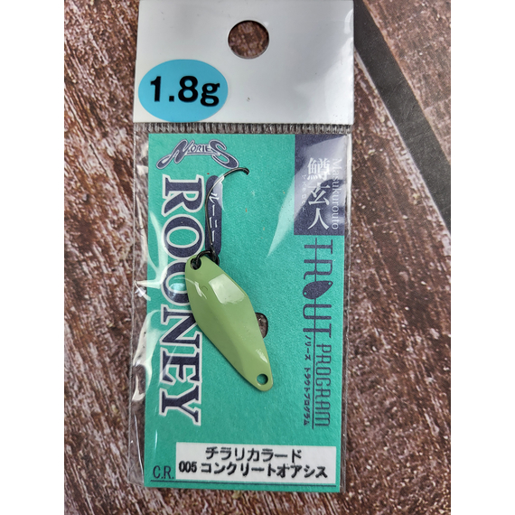 Блешня Nories Masukurouto Rooney 1.8g #005, Вага блешні: 1.8г, Колір блешні: 005, фото , изображение 2