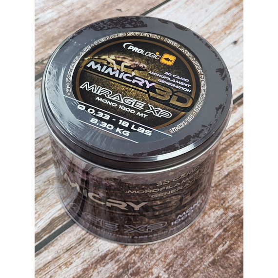 Жилка Prologic Mimicry Mirage XP 1000m (Camo) 0.33mm 18lb/8.3kg, Диаметр: 0.33mm, Размотка: 1000m, фото , изображение 7