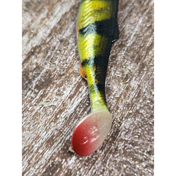 Силикон Savage Gear LB 4D Herring Shad 90mm 5.0g Perch (поштучно), Длина силикона: 90mm, Расцветка силикона: Perch, фото , изображение 4