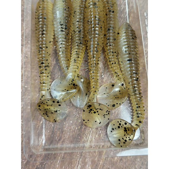 Силикон Select FatFish 2.4" #215 (6 шт/уп), Длина силикона: 2.4" (6.1 см), Расцветка силикона: 215, фото , изображение 8