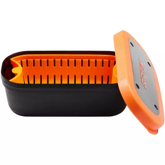 Ємність Brain Pellet/Bait box 17x7.5x6см 0,57л (з ситом), Розмір ємності: 0.57л (17x7.5x6см), фото , изображение 2