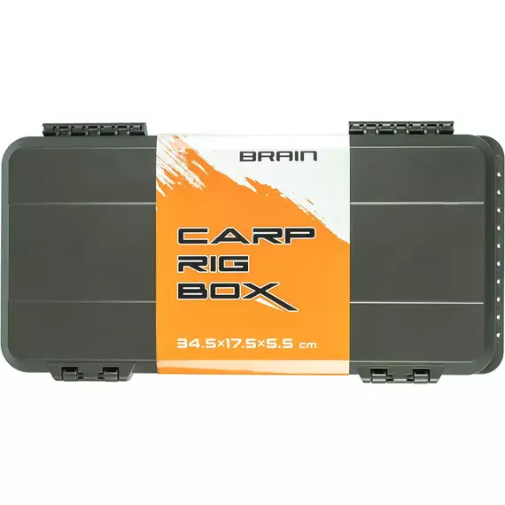 Коробка Brain Carp Rig Box #43 34.5х17.5х5.5cm, Размер сумки: 34.5x17.5x5.5см, фото , изображение 2
