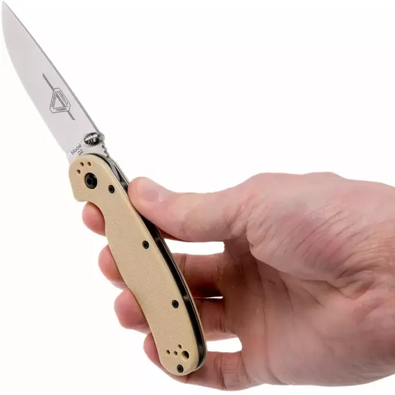 Ніж Ontario Knife RAT II Linerlock D2 к:desert tan, фото 
