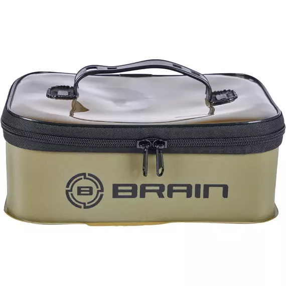 Ємність Brain EVA Box 270х170х95mm (с крышкой) к:khaki, Розмір ємкості: 27х17х9.5 см (з кришкою), фото 
