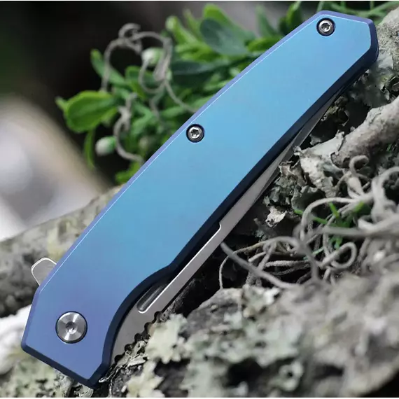 Ніж Ontario Knife Ti22 к:ultrablue, фото , изображение 6