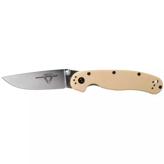 Ніж Ontario Knife RAT II Linerlock D2 к:desert tan, фото , изображение 2