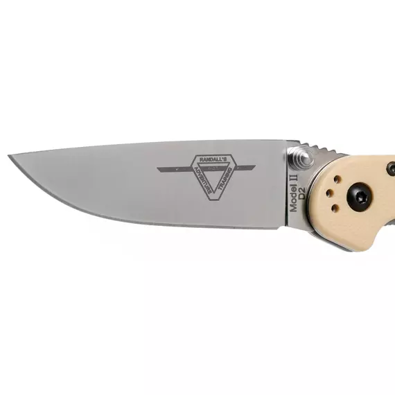 Ніж Ontario Knife RAT II Linerlock D2 к:desert tan, фото , изображение 4