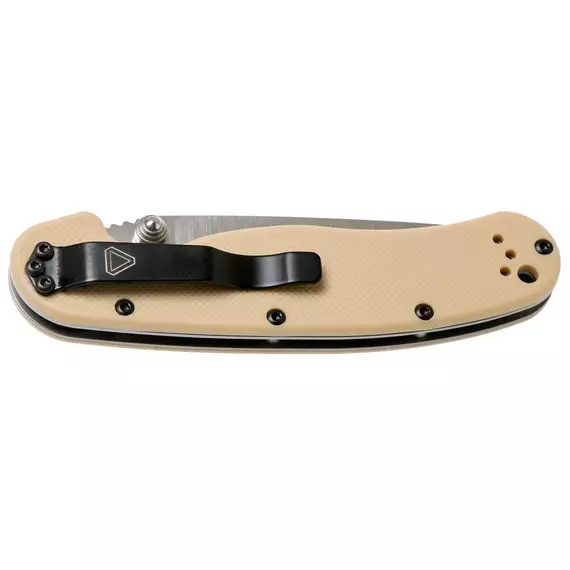 Ніж Ontario Knife RAT II Linerlock D2 к:desert tan, фото , изображение 5