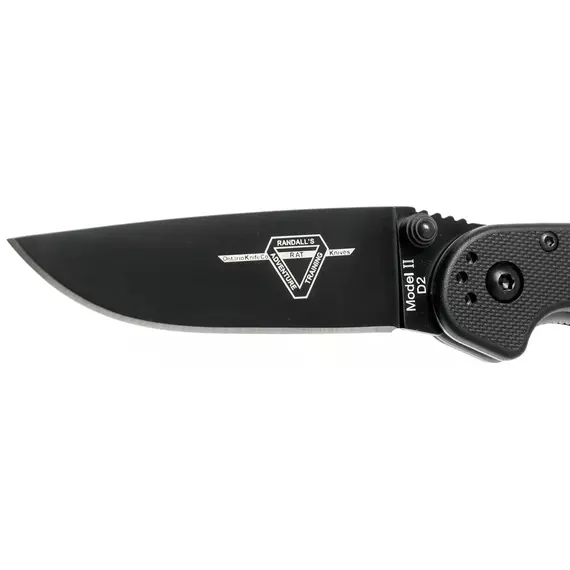 Ніж Ontario Knife RAT II Linerlock D2 к:black, фото , изображение 4