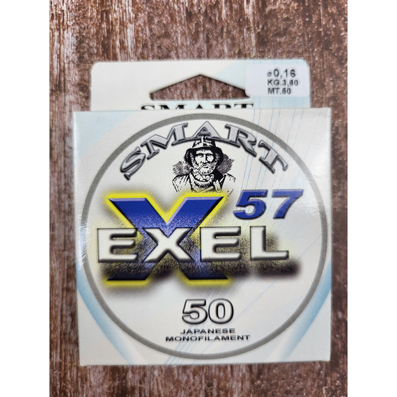 Волосінь Smart Exel 57 50m 0.16mm 3.6kg, Диаметр: 0.16mm, Размотка: 50m, фото , изображение 2