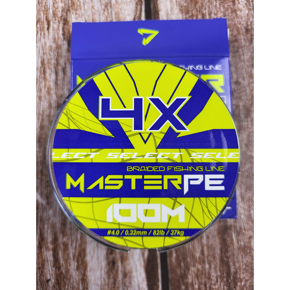 Шнур Select Master PE 100m (темн.-зел.) 0.32мм 37кг, фото , изображение 9