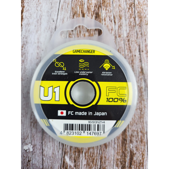 Флюорокарбон Favorite U1 FC 30m #3.0/0.285mm 13.2lb/5.97kg (Made in Japan), Діаметр: 0.28mm, Розмотування: 30m, фото , изображение 8