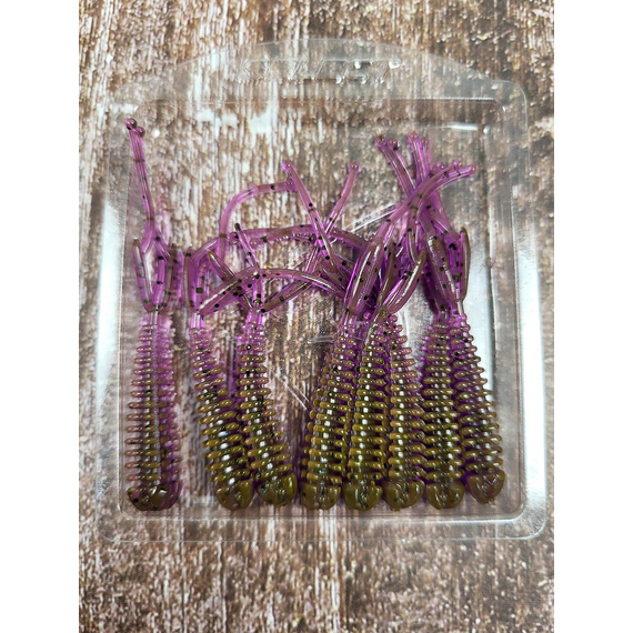 Силикон Select Toxic 1.7" col.888 (8 шт/упак), Длина силикона: 1.7" (4.2 см), Расцветка силикона: 888, фото , изображение 6