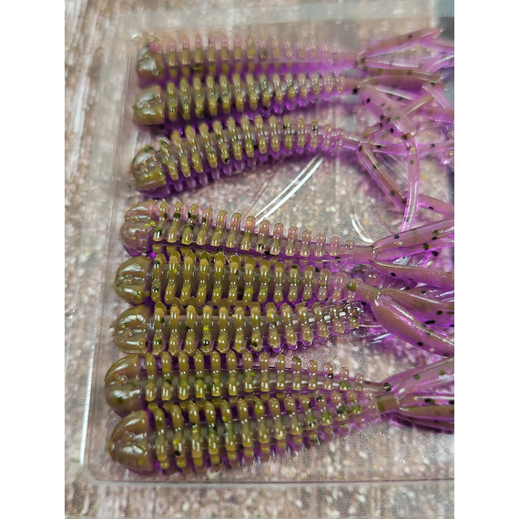 Силикон Select Toxic 1.7" col.888 (8 шт/упак), Длина силикона: 1.7" (4.2 см), Расцветка силикона: 888, фото , изображение 9