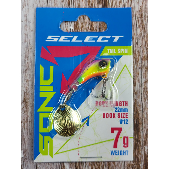 Тейл-спинер Select Sonic 7.0g #03, Вес: 7г, Цвет блесны: 3, фото , изображение 3