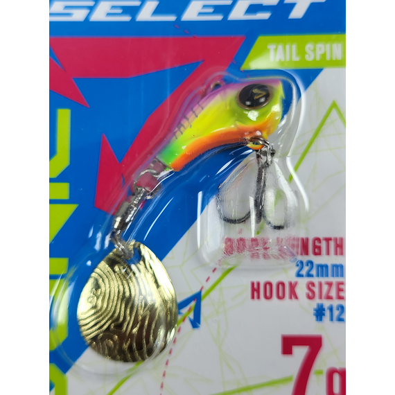 Тейл-спинер Select Sonic 7.0g #03, Вес: 7г, Цвет блесны: 3, фото , изображение 5