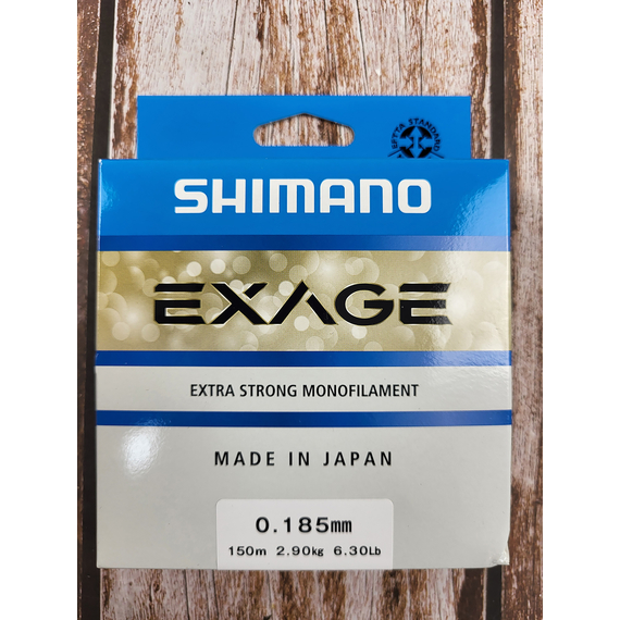 Жилка SHIMANO EXAGE 150m 0.185mm 2.9kg, Діаметр: 0.185, Розмотування: 150m, фото , изображение 4