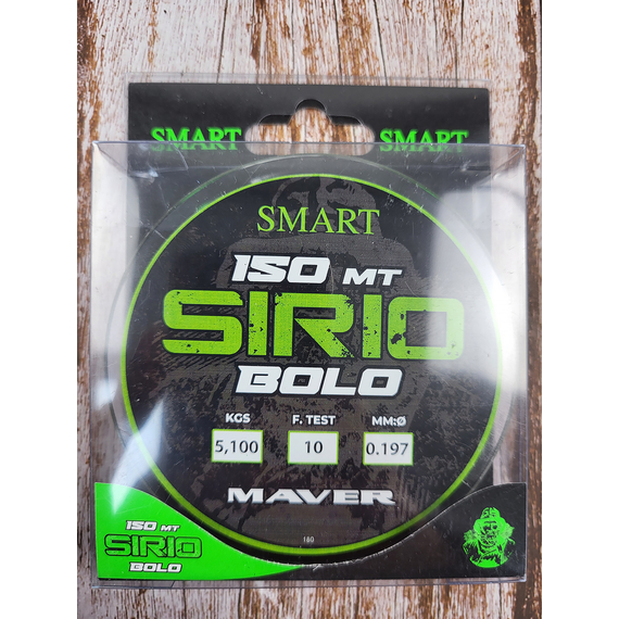 Волосінь Smart Sirio Bolo 150m (clear) 0.197mm 5.1kg, Диаметр: 0.197mm, Размотка: 150m, фото , изображение 2