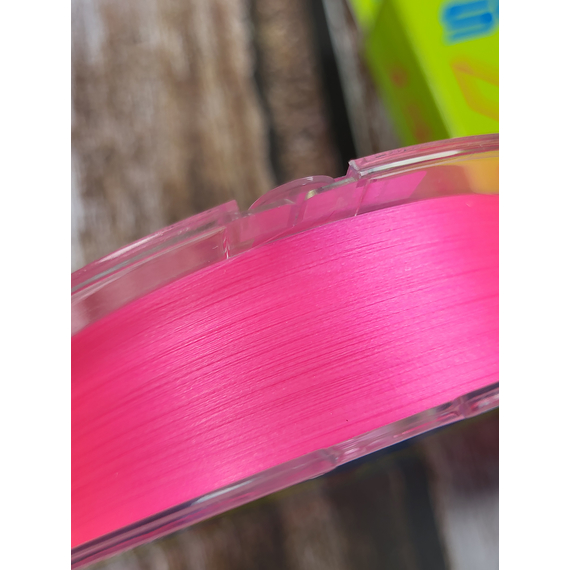 Шнур Select Sprint PE 4X Pink 150m #0.2/0.06mm 7lb/3.1kg, Диаметр: 0.06mm, Размотка: 150m, Выберите цвет: Рожевий, фото , изображение 7