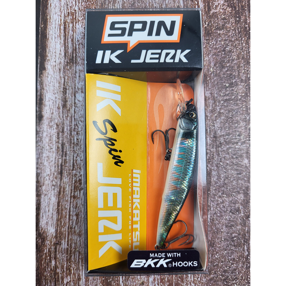 Воблер Imakatsu IK Spin Jerk 65mm 4.2g #717 (0.5-1.0m), Колір воблера: 717, фото , изображение 2
