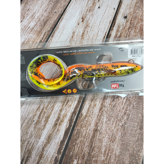 Силікон Savage Gear 4D Real Eel 300mm 80.0g Golden Ambulance PHP (поштучно), Довжина силікону: 300mm, Колір силікону: Golden Ambulance PHP, фото , изображение 5