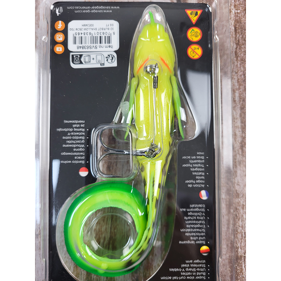Силикон Savage Gear 3D Burbot Shallow SS 250mm 70.0g Firetiger (поштучно), Длина силикона: 250mm, Расцветка силикона: Firetiger, фото , изображение 7