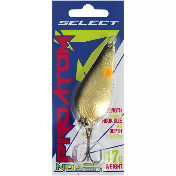 Блешня Select ProAtom Noiser 17.0g 65mm #06, Вес: 17г, Цвет блесны: 06, фото , изображение 2