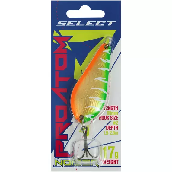 Блешня Select ProAtom Noiser 17.0g 65mm #16, Вес: 17г, Цвет блесны: 16, фото , изображение 2