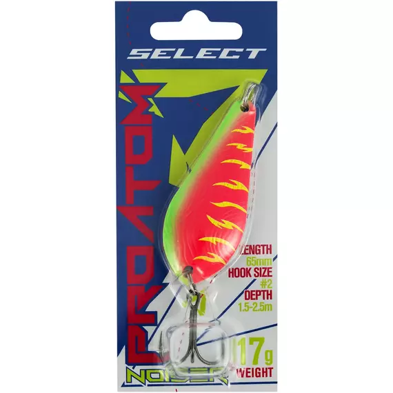 Блешня Select ProAtom Noiser 17.0g 65mm #09, Вес: 17г, Цвет блесны: 09, фото , изображение 2