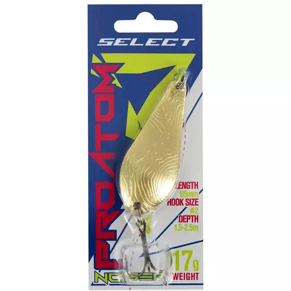 Блешня Select ProAtom Noiser 17.0g 65mm #02, Вес: 17г, Цвет блесны: 02, фото , изображение 2
