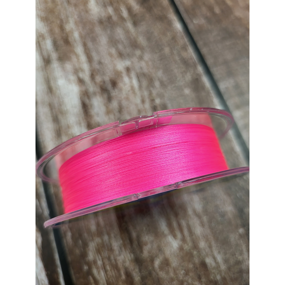 Шнур Select Sprint PE 4X Pink 150m #0.4/0.08mm 9lb/4.2kg, Диаметр: 0.08mm, Размотка: 150m, Выберите цвет: Рожевий, фото , изображение 7