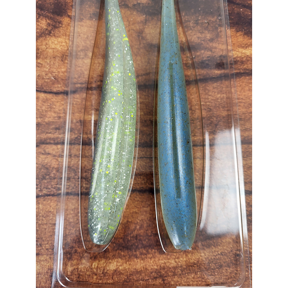 Силикон Keitech Easy Shiner 8" (2 шт/упак) ц:426 sexy shad, Длина силикона: 8" (20.3 см), Расцветка силикона: 426 Sexy Shad, фото , изображение 8