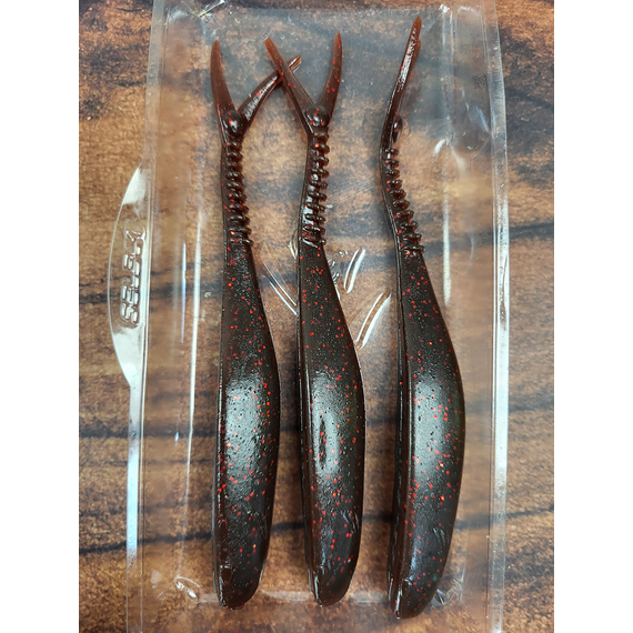 Силикон Select Victim V-Tail 6" #103 (3 шт/уп), Длина силикона: 6.0" (15.24 см), Расцветка силикона: 103, фото , изображение 6