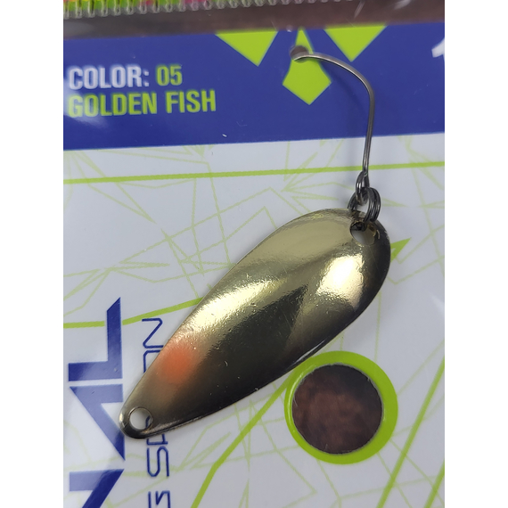 Мормышка Select Rival 1.9g 30mm #05 Golden Fish, Вес: 1.9, Цвет блесны: #05 Golden Fish, фото , изображение 5