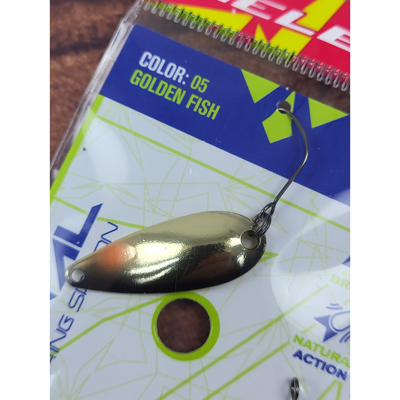 Мормышка Select Rival 1.9g 30mm #05 Golden Fish, Вес: 1.9, Цвет блесны: #05 Golden Fish, фото , изображение 7