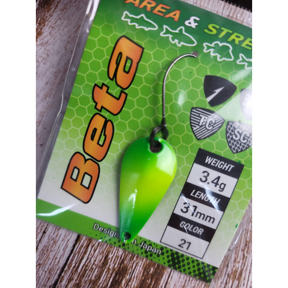 Мормышка Select Beta 3.4g 31mm #21, фото , изображение 5