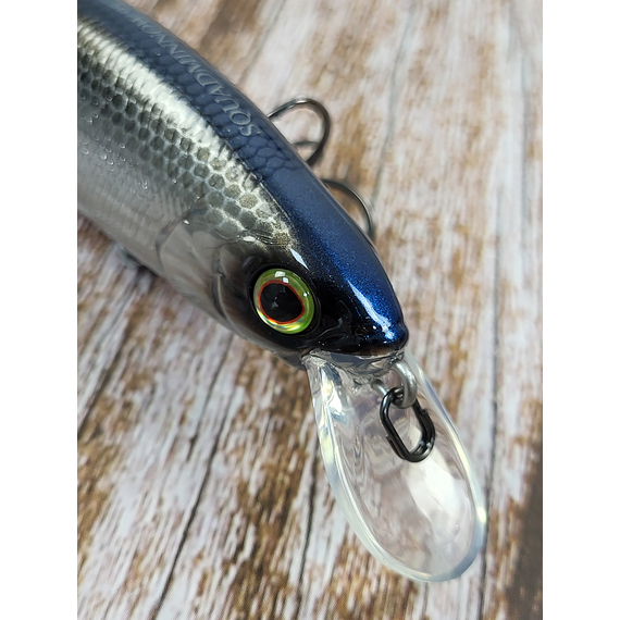 Воблер Jackall Squad Minnow 95SP 95mm 14.0g HL Bora, Розмір/Вага: 95мм/14г, Колір воблера: HL Bora, фото , изображение 8