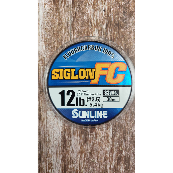 Флюорокарбон Sunline SIG-FC 30м 0.290мм 5.4кг поводковый, Діаметр: 0.290, фото , изображение 4