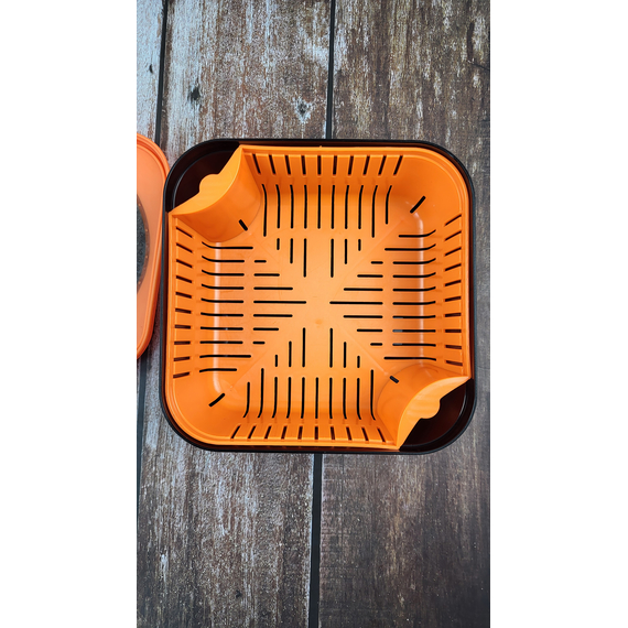 Ємність Brain Pellet/Bait box 17x17x9см 1.87л (с ситом), Розмір ємкості: 1.87л (17x17x9см), фото , изображение 8