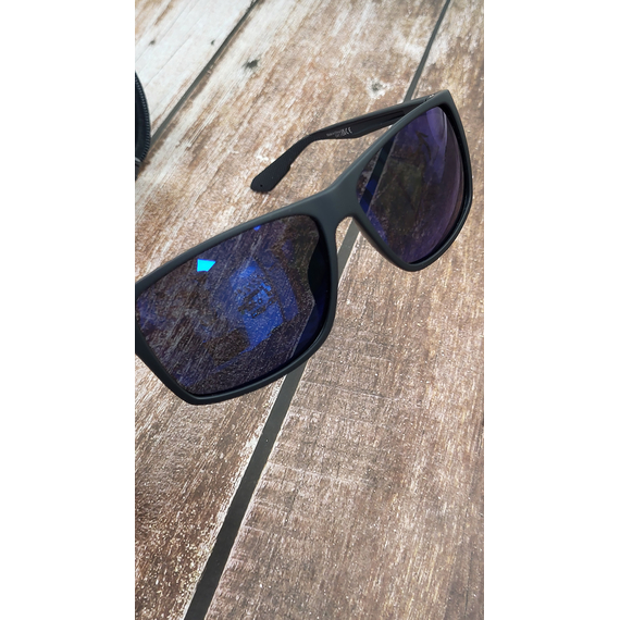 Окуляри Shimano Technium Matte Black + Blue Mirror, фото , изображение 7