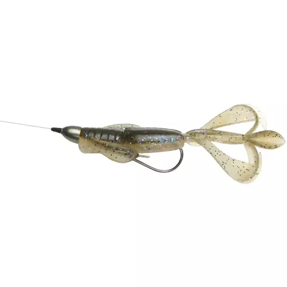 Силікон Keitech Crazy Flapper 2" EA#18 mystic lime chart (8 шт/уп), Довжина силікону: 2" (5.1 см), Колір силікону: EA#18 Mystic Lime Chart, фото , изображение 8