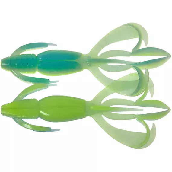 Силікон Keitech Crazy Flapper 2" PAL#03 Ice Chartreuse (8 шт/уп), Довжина силікону: 2" (5.1 см), Колір силікону: PAL#03 Ice Chartreuse, фото 