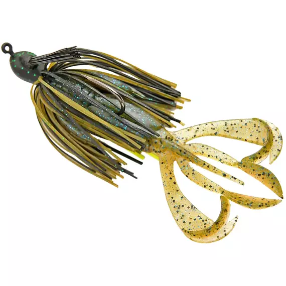 Силікон Keitech Crazy Flapper 2" EA#18 mystic lime chart (8 шт/уп), Довжина силікону: 2" (5.1 см), Колір силікону: EA#18 Mystic Lime Chart, фото , изображение 10