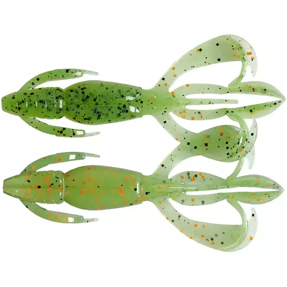 Силікон Keitech Crazy Flapper 2" EA#05 Hot Fire Tiger (8 шт/уп), Довжина силікону: 2" (5.1 см), Колір силікону: EA#05 Hot Fire Tiger, фото 